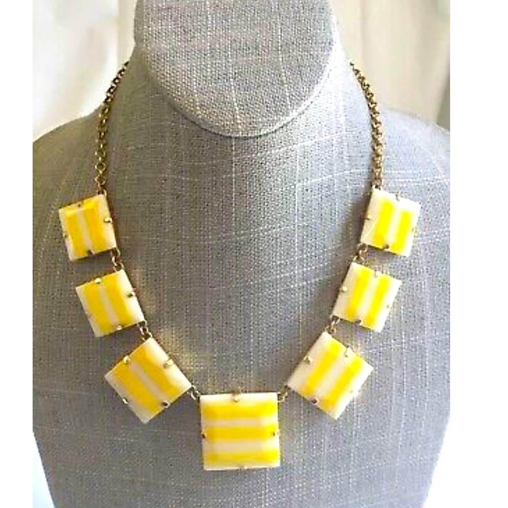 Kate Spade Yellow Statement Necklace